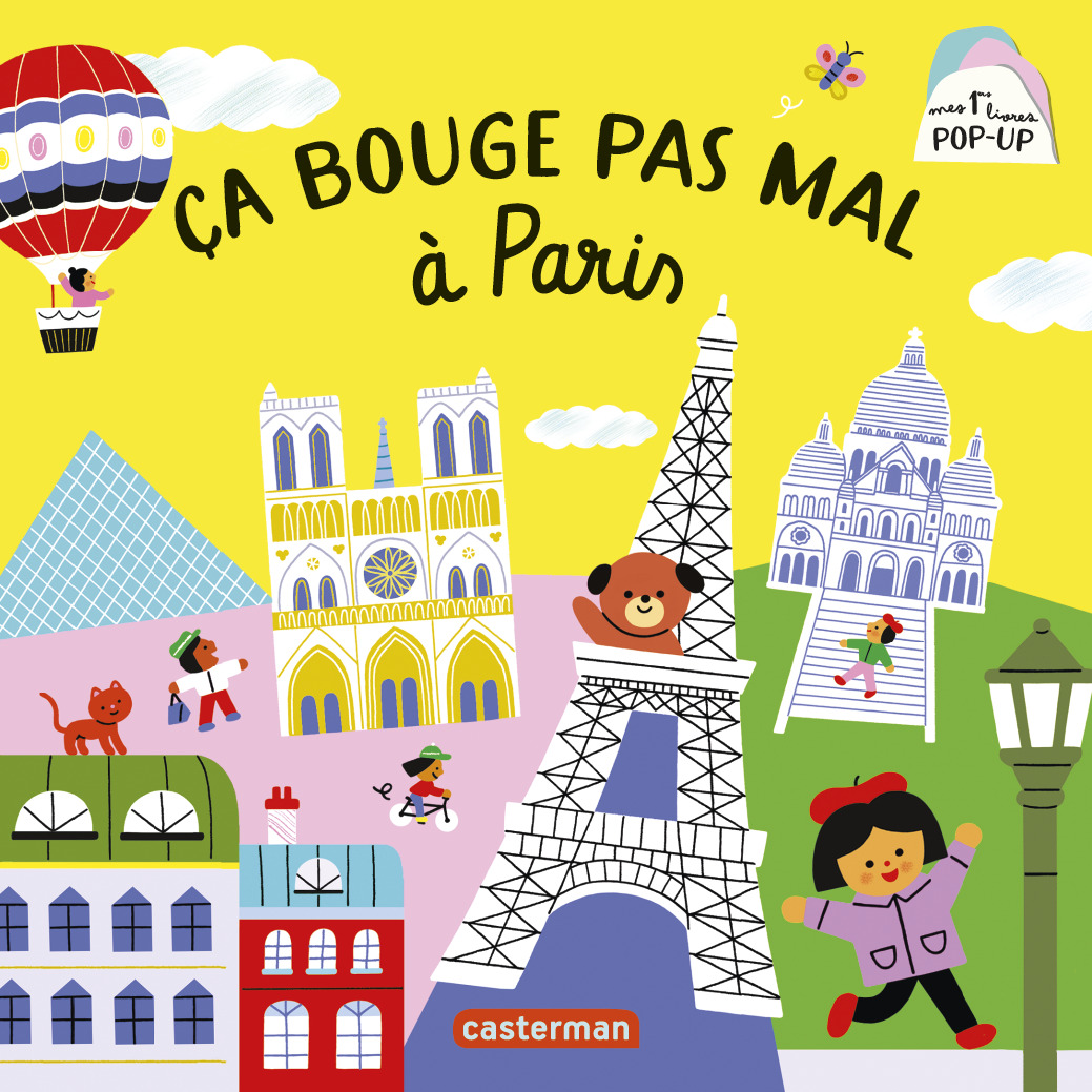 Mes 1ers livres Pop-Up - Ça bouge pas mal à Paris