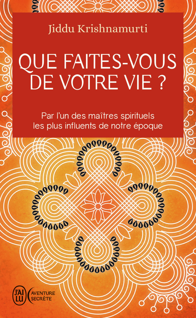 Que faites-vous de votre vie ?
