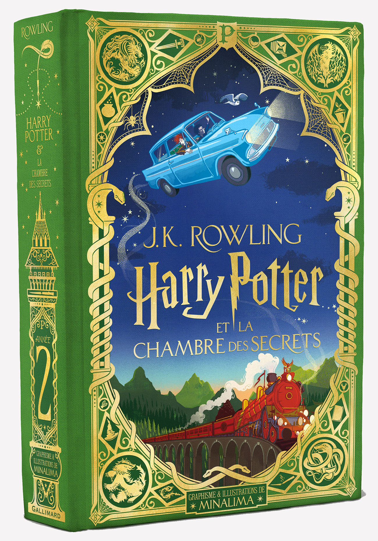 Harry Potter - Serpentard Tome 1 - Harry Potter à l'école des sorciers -  J.K. Rowling, Jean-François Ménard, Levi Pinfold - cartonné, Livre tous les  livres à la Fnac